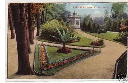 32328 Ak Freiberg Partie im Albertpark 1914