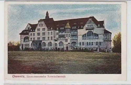 35812 Ak Chemnitz Zimmermannsche Naturheilanstalt 1908