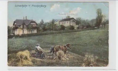 36555 Ak Lützelhöhe bei Frankenberg Restaurant 1915