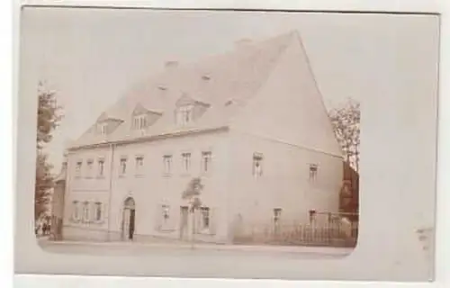 40044 Foto Ak Schlettau im Erzgebirge Wohnhaus um 1920