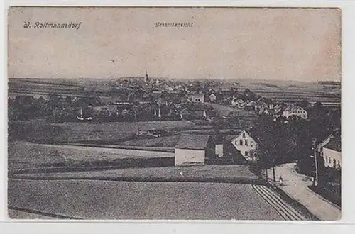 65867 Ak Wendisch Rottmannsdorf Gesamtansicht 1927