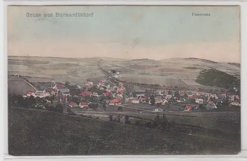 36952 Ak Gruß aus Burkardtsdorf Panorama 1909