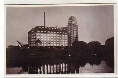 38599 Ak Dresden Friedrichstadt Hafenmühle um 1930