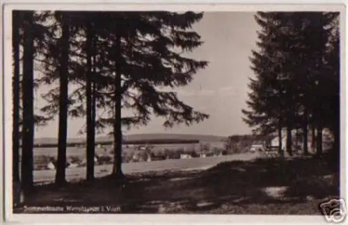 07134 Ak Sommerfrische Wernitzgrün i. Vogtland 1937