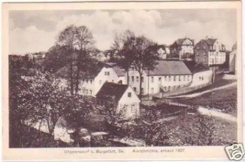 28524 Ak Göppersdorf bei Burgstädt Aurichmühle um 1930