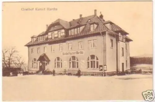 25619 Ak Gasthof Kurort Hartha um 1910