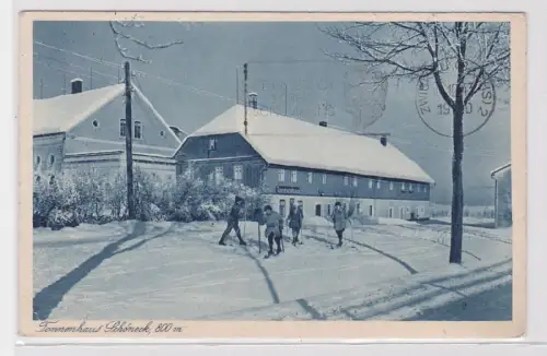 79363 Feldpost Ak Tannenhaus Schöneck 800 m 1943