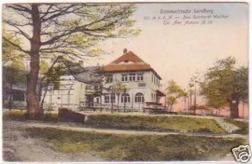 25517 Ak Sommerfrische Landberg bei Freiberg um 1910