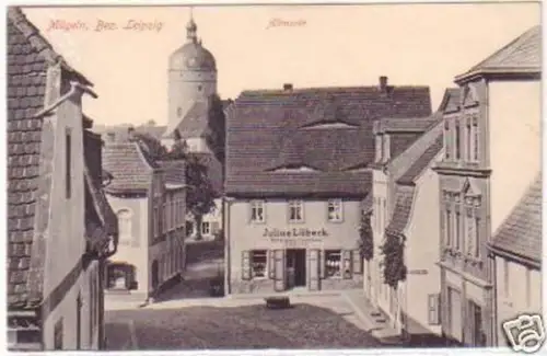 25509 Ak Mügeln Bez. Leipzig Altmarkt 1914