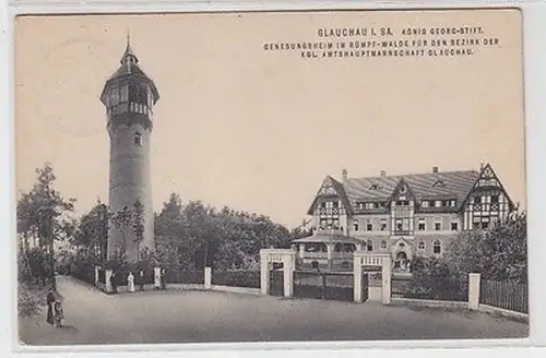 61627 Ak Glauchau in Sachsen König Georg Stift 1911