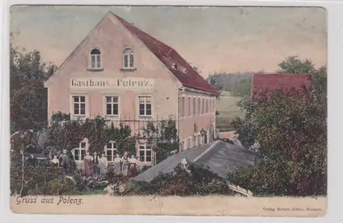 79782 AK Gruss aus Polenz - Gasthaus zu Polenz