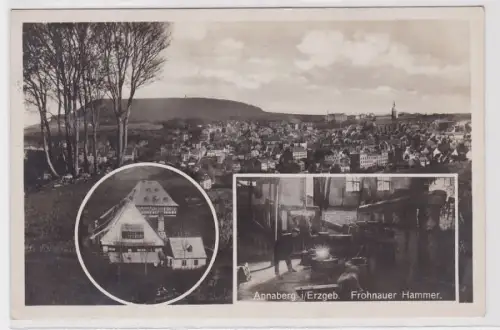 98460 Mehrbild Ak Annaberg im Erzgebirge Frohnauer Hammer 1930