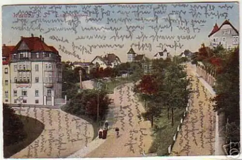 16464 Ak Werdau in Sa. Schützenhausberg 1928