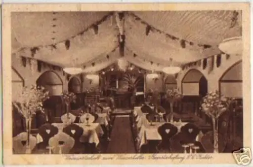 13419 Ak Leipzig Weinwirtschaft Winzerkeller Brühl 1927