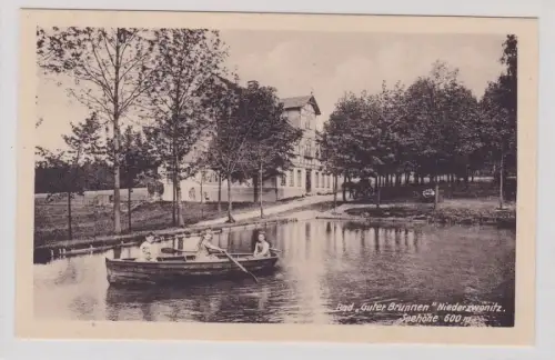 15189 Ak Niederzwönitz im Erzgebirge Bad 'Guter Brunnen' um 1940