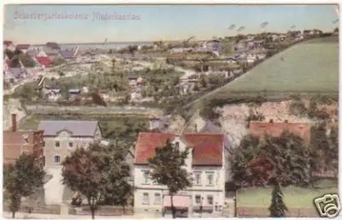 29567 Ak Schrebergartenkolonie Niederhasslau um 1940