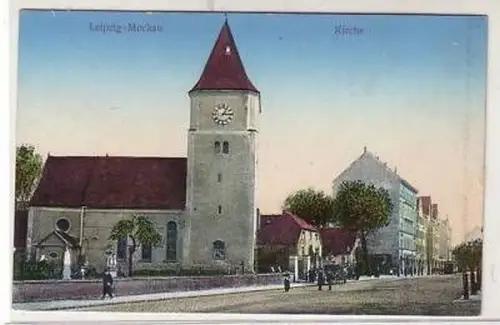 42299 Ak Leipzig-Mockau Kirche um 1920