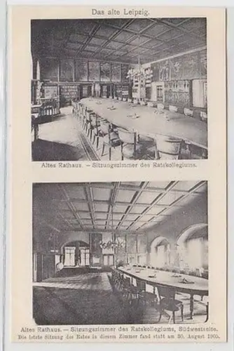 62416 Mehrbild Ak Leipzig das alte Rathaus um 1905
