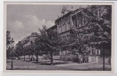 82569 Ak Markranstädt Schule 1957
