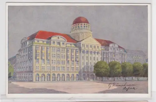 87071 AK Verband Deutscher Handlungsgehilfen zu Leipzig, Geschäftsneubau um 1920