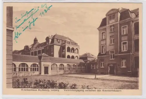 86568 AK Leipzig - Krankenhaus St. Georg - Verbindungsgang zw. d. Krankenhäusern