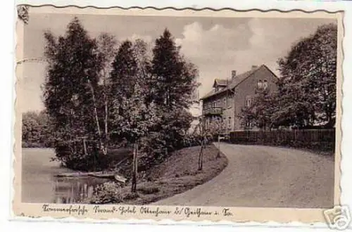 05652 Ak Strand Hotel Ottenhain bei Geithain 1938