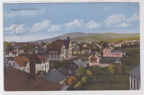 00405 Ak Gruß aus Neukirch Totalansicht 1926