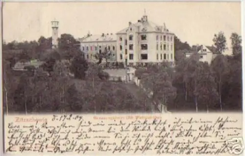 13868 Ak Zitzschewig Genesungsheim Alt Wettinshöhe 1904