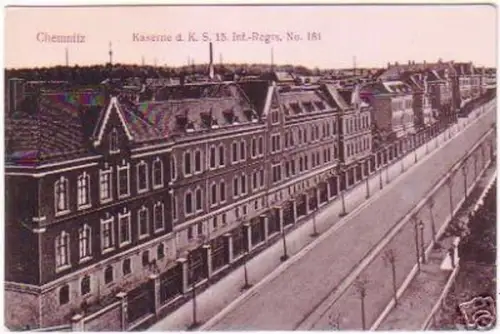 17075 Ak Chemnitz Kaserne Infanterie Regiment Nr. 181
