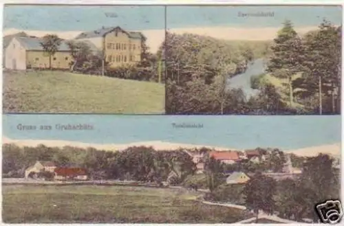 20103 Mehrbild Ak Gruss aus Grubschütz 1921