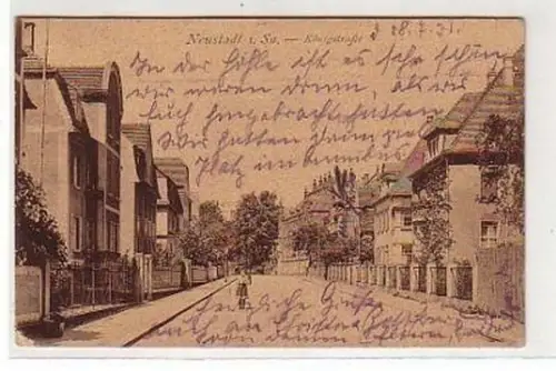 29745 Ak Neustadt in Sachsen Königstraße 1931