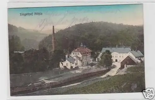 35335 Ak Siegelhof Pöhla Totalansicht 1911