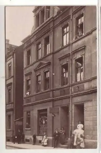 5/40 Foto Ak Leipzig Frisör Geschäft um 1910
