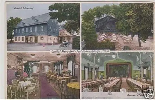 35777 Mehrbild-Ak Gasthof Meinsdorf um 1930