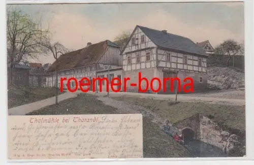 83858 Ak Thalmühle bei Tharandt 1900