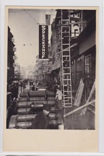 86211 Foto Leipzig Speckshof zur Messe um 1930