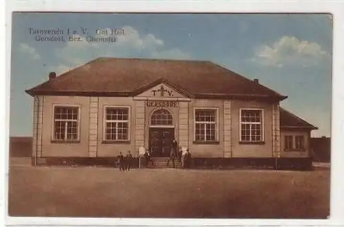 42241 Ak Gersdorf Bez Chemnitz Turnverein Gut Heil 1910