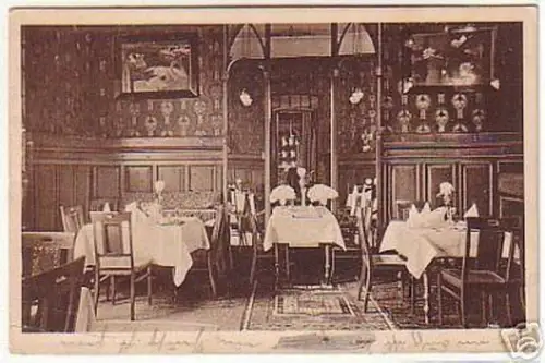 00115 Ak Gruß aus Dresden Weinstube um 1920