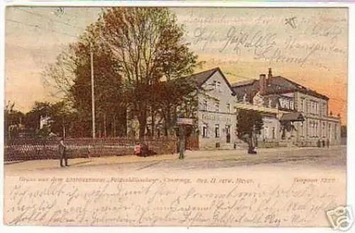 06409 Ak Gruß vom Etablissement Feldschlößchen Chemnitz