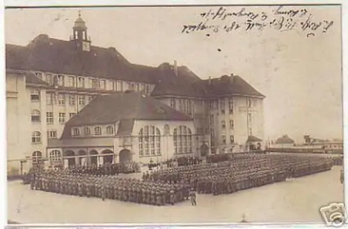 09176 Feldpost Ak Burgstädt Vereidigung 1915