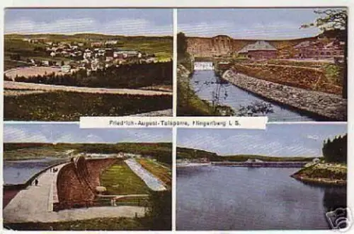 07303 Ak Klingenberg in Sachsen Talsperre um 1920