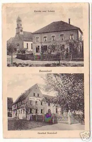 17148 Mehrbild Ak Gasthof Benndorf Schule 1911