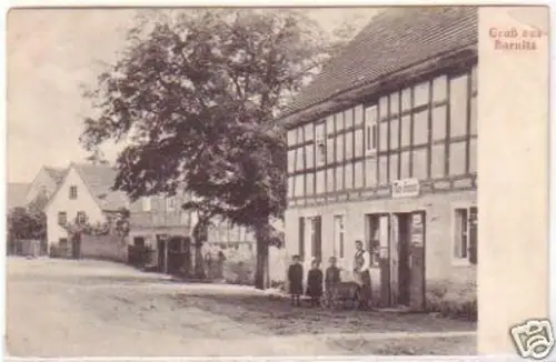 24940 Ak Gruß aus Bornitz Geschäftshaus 1912