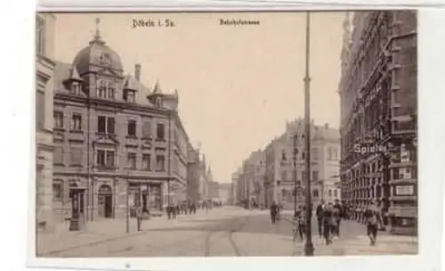 39787 Ak Döbeln in Sachsen Bahnhofstraße um 1920
