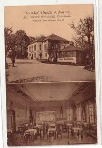 61106 Mehrbild Ak Gasthof Altzella b. Nossen 1928