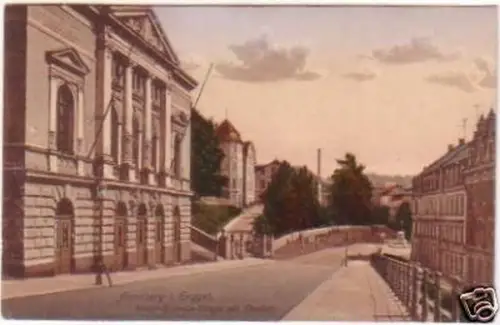 23438 Ak Annaberg im Erzg. Kaiser Wilhelm Strasse 1918