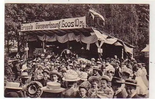 37536 Ak Mittweida Gänseverlosung Volksfest um 1910