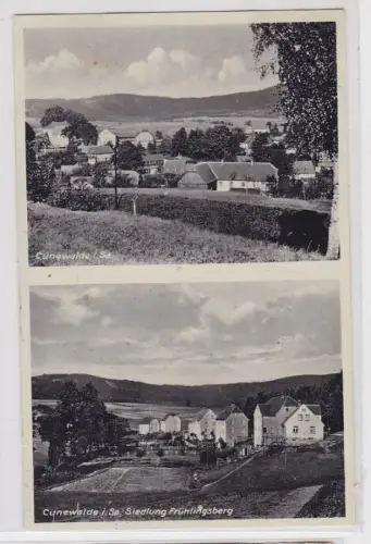 56435 Mehrbild Ak Cunewalde in Sachsen Siedlung Frühlingsberg 1940