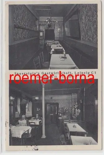 74723 Mehrbild Ak Sauerstein´s Gastwirtschaft Leipzig Johannisgasse 1930