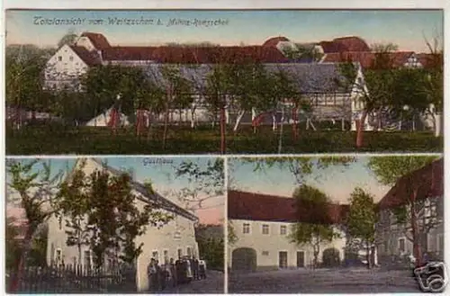 05138 Ak Weitzschen b. Miltitz Roitzschen Gasthof 1915